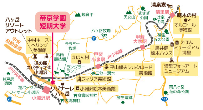 周辺マップ