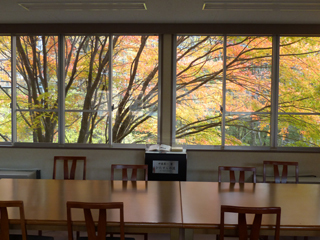 帝京学園短期大学秋の風景